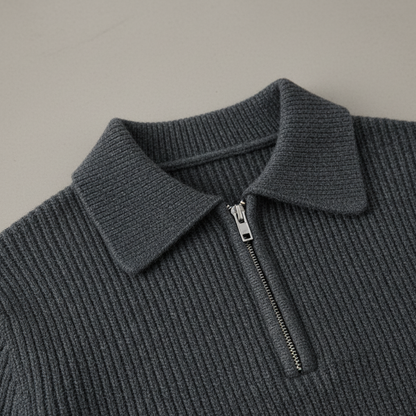 Quarter Zip Sweater