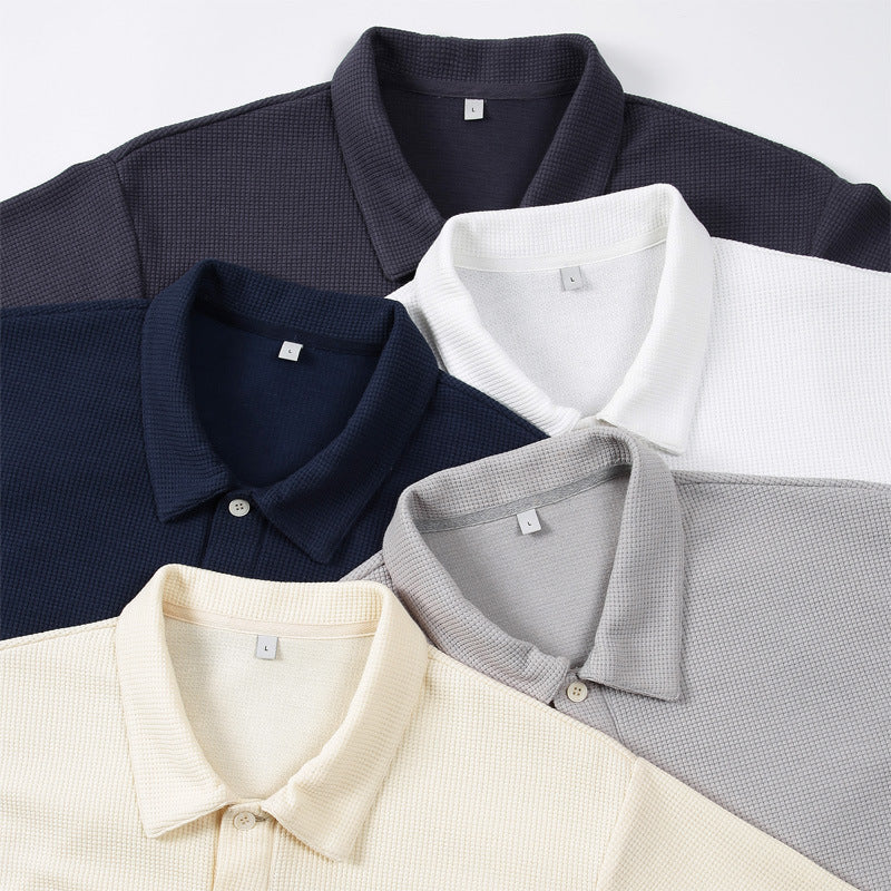 Breathable Lapel Polo Shirt