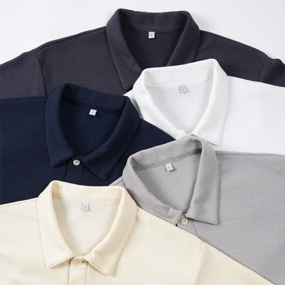 Breathable Lapel Polo Shirt